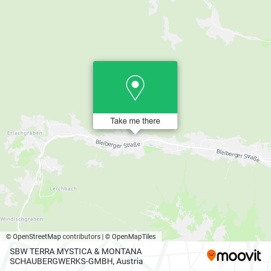 SBW TERRA MYSTICA & MONTANA SCHAUBERGWERKS-GMBH map