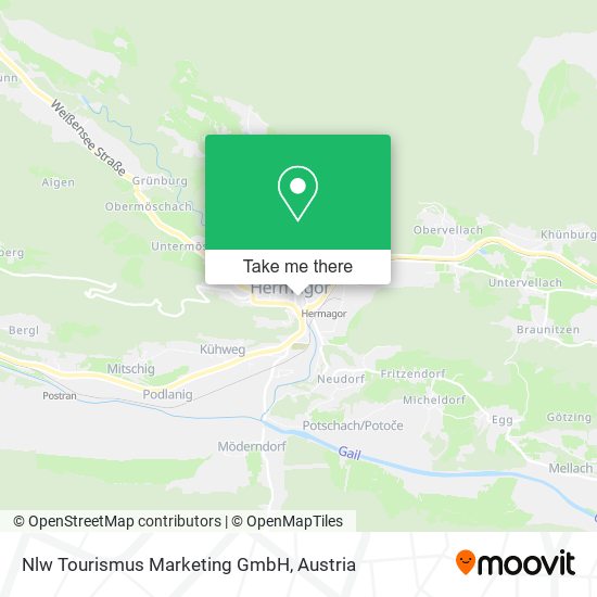 Nlw Tourismus Marketing GmbH map