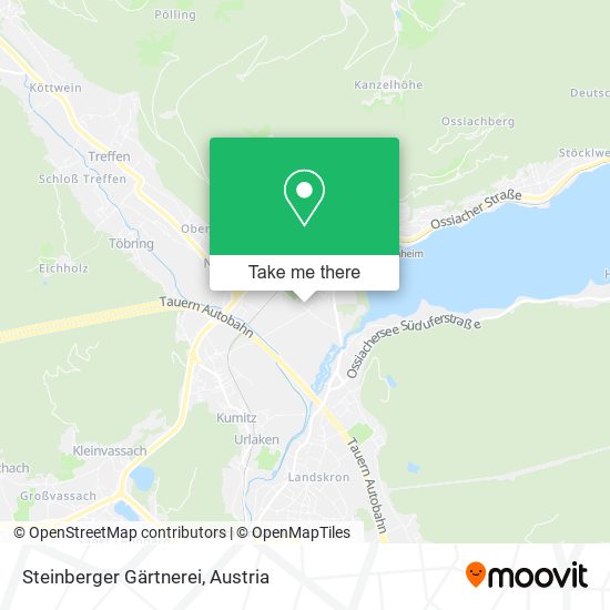 Steinberger Gärtnerei map