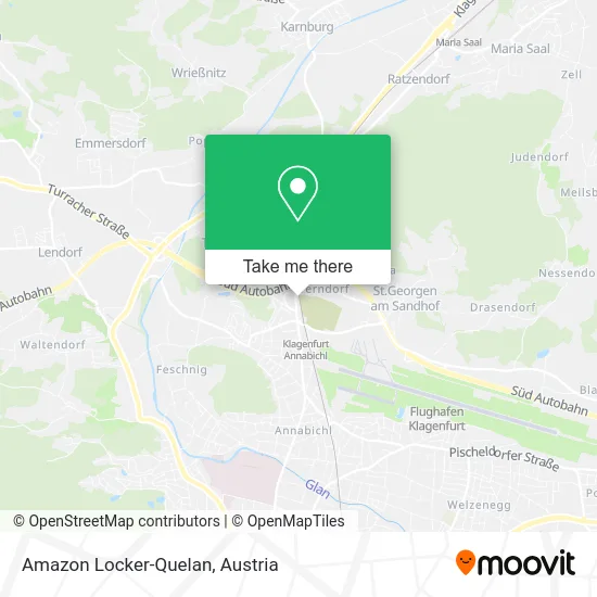 Amazon Locker-Quelan map