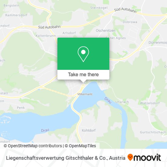 Liegenschaftsverwertung Gitschthaler & Co. map