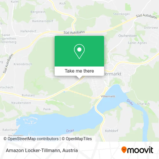 Amazon Locker-Tillmann map