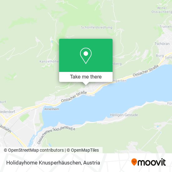 Holidayhome Knusperhäuschen map