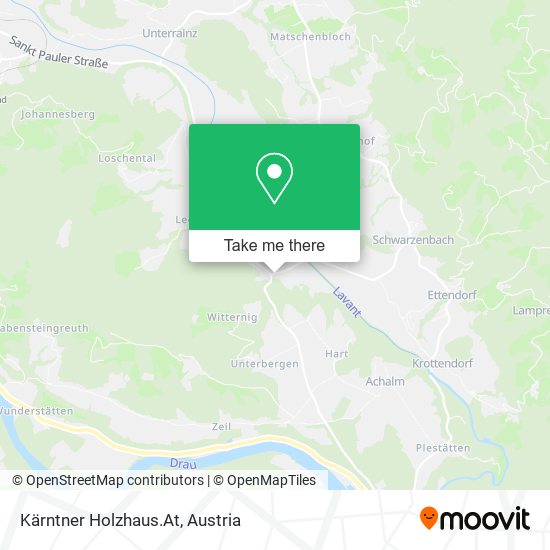 Kärntner Holzhaus.At map