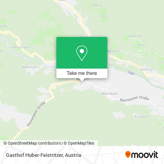 Gasthof Huber-Feistritzer map