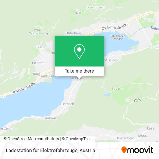 Ladestation für Elektrofahrzeuge map