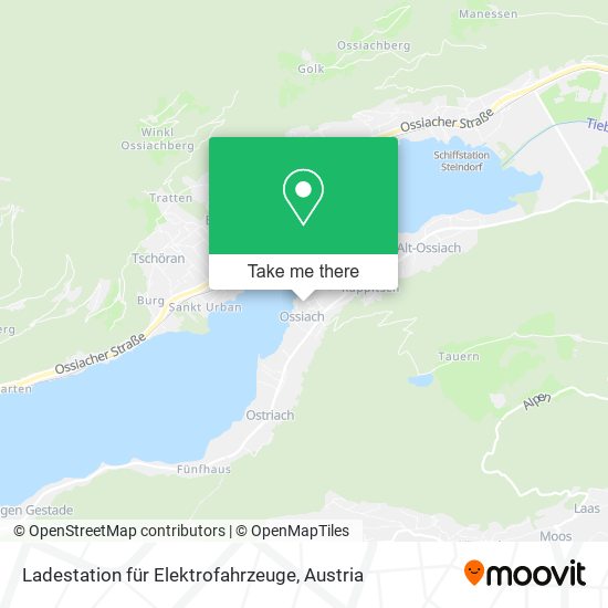 Ladestation für Elektrofahrzeuge map
