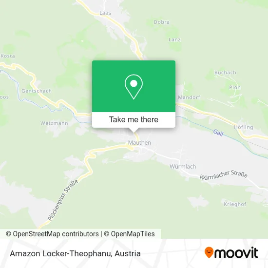 Amazon Locker-Theophanu map