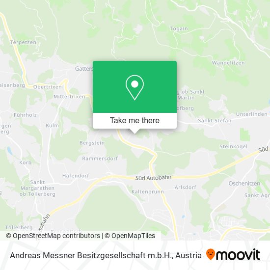 Andreas Messner Besitzgesellschaft m.b.H. map