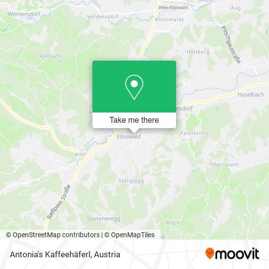 Antonia's Kaffeehäferl map