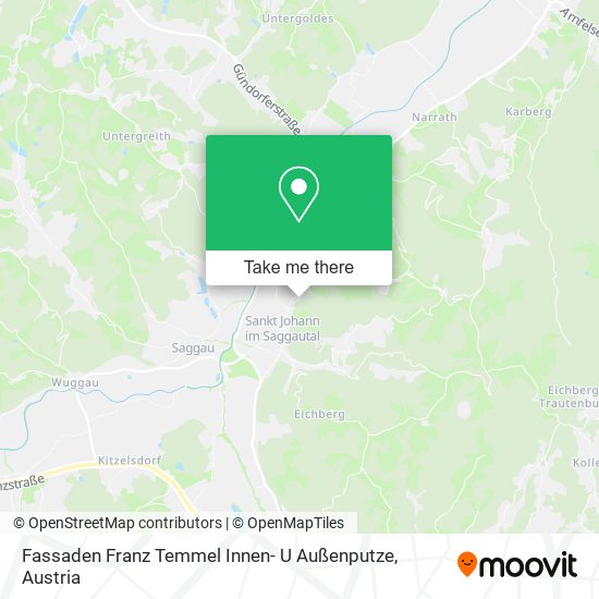 Fassaden Franz Temmel Innen- U Außenputze map
