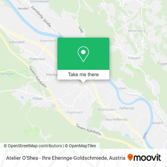 Atelier O'Shea - Ihre Eheringe-Goldschmiede map