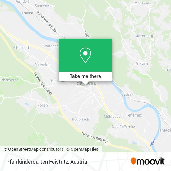 Pfarrkindergarten Feistritz map