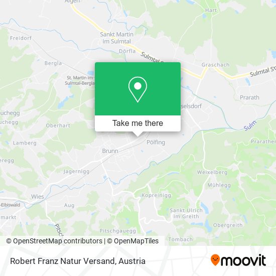 Robert Franz Natur Versand map