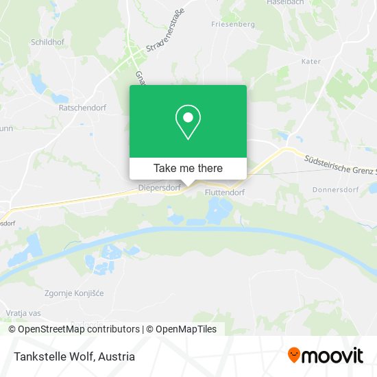 Tankstelle Wolf map