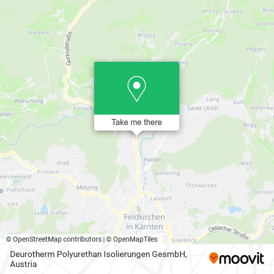 Deurotherm Polyurethan Isolierungen GesmbH map
