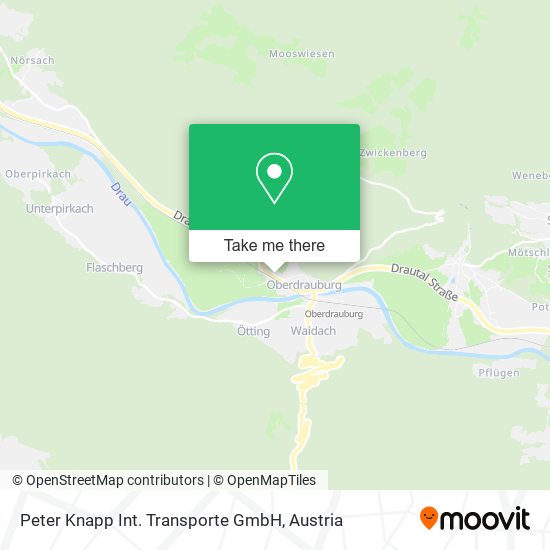 Peter Knapp Int. Transporte GmbH map