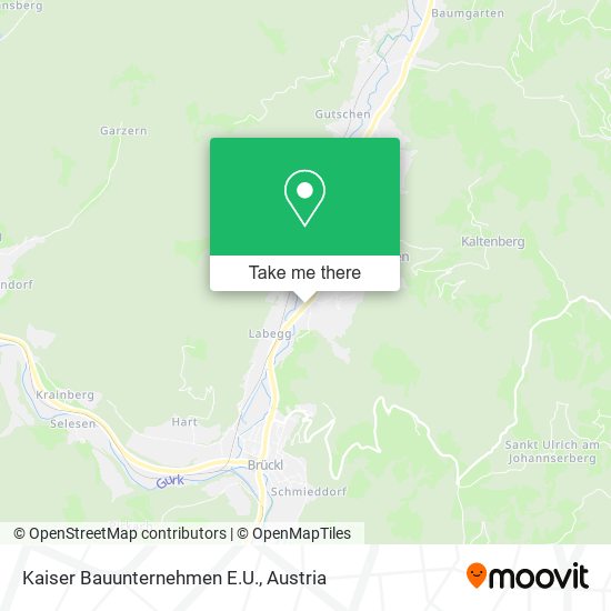 Kaiser Bauunternehmen E.U. map