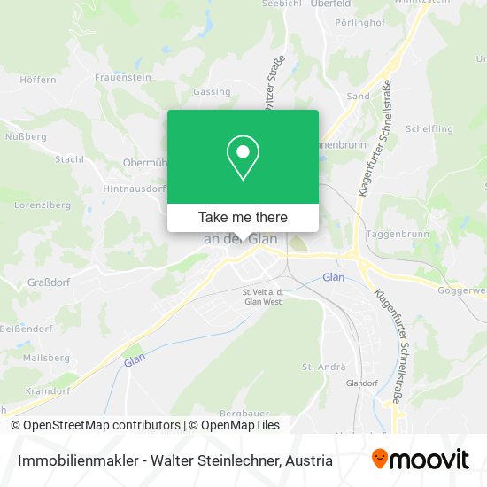 Immobilienmakler - Walter Steinlechner map