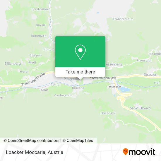 Loacker Moccaria map