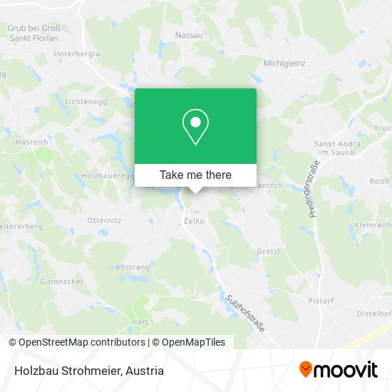 Holzbau Strohmeier map