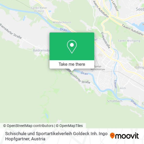 Schischule und Sportartikelverleih Goldeck Inh. Ingo Hopfgartner map
