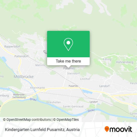 Kindergarten Lurnfeld Pusarnitz map