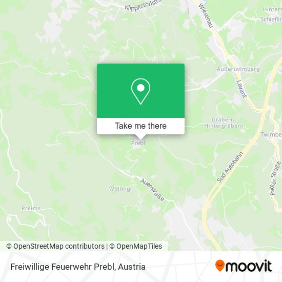 Freiwillige Feuerwehr Prebl map