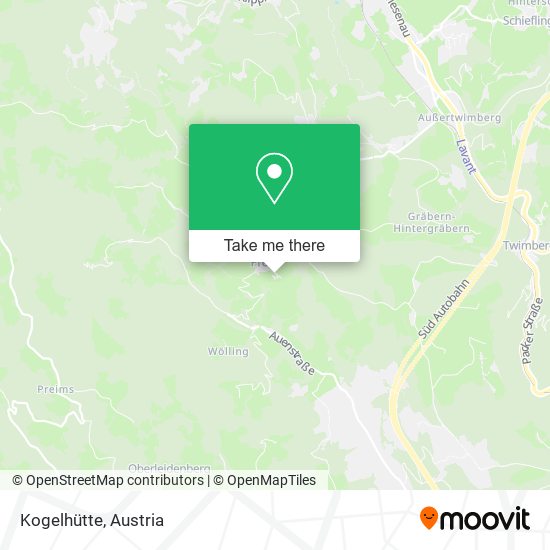 Kogelhütte map