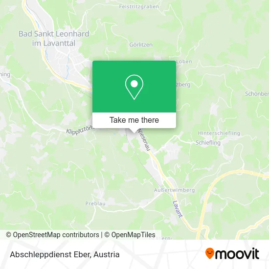 Abschleppdienst Eber map