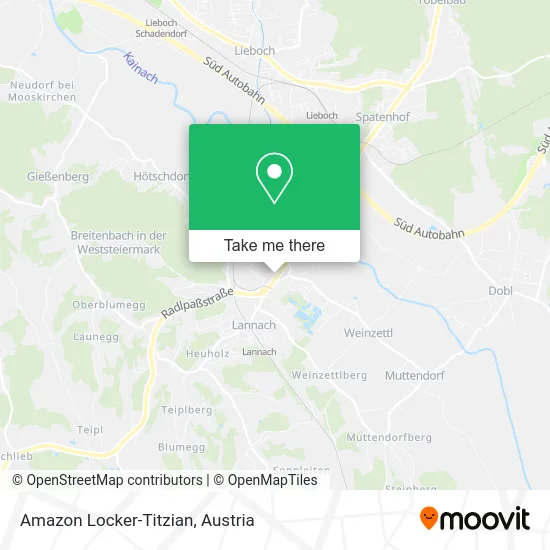 Amazon Locker-Titzian map