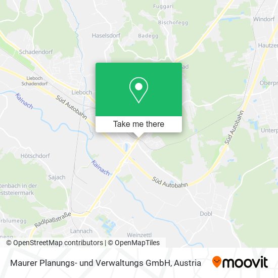 Maurer Planungs- und Verwaltungs GmbH map