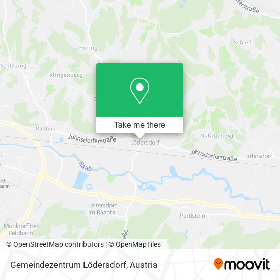 Gemeindezentrum Lödersdorf map