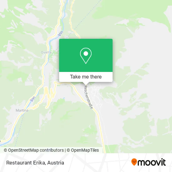 Restaurant Erika map