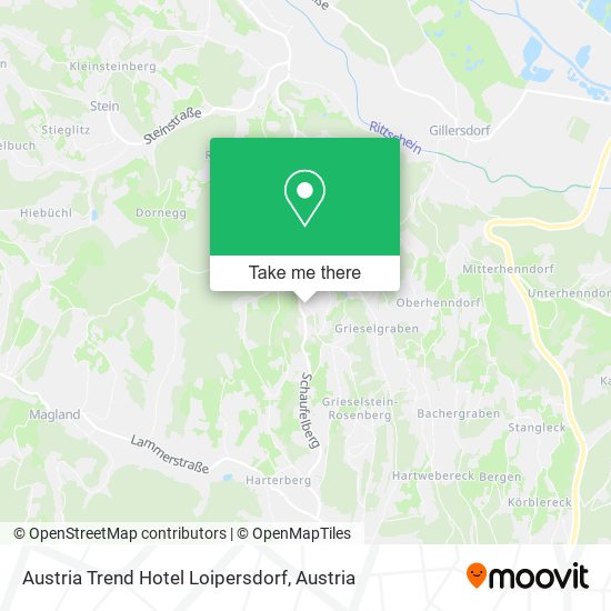 Austria Trend Hotel Loipersdorf map