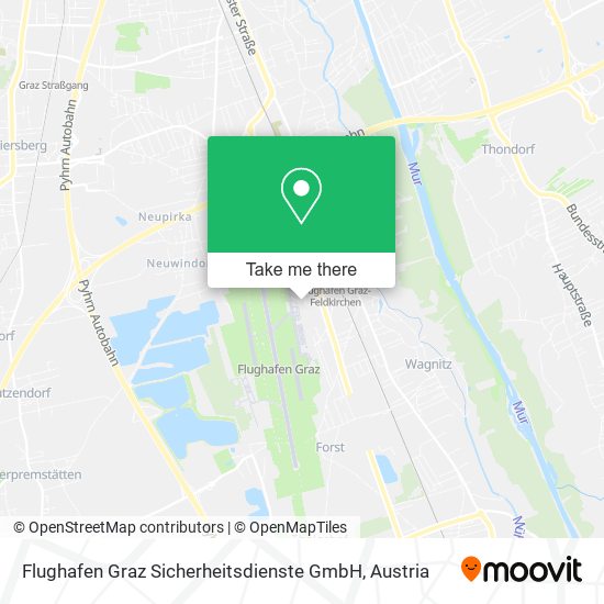 Flughafen Graz Sicherheitsdienste GmbH map