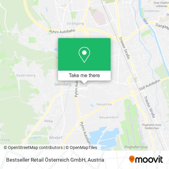 Bestseller Retail Österreich GmbH map