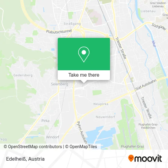 Edelheiß map