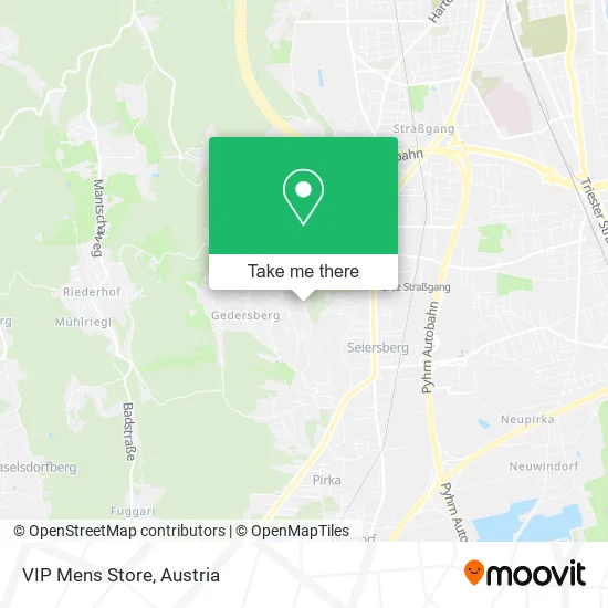 VIP Mens Store map