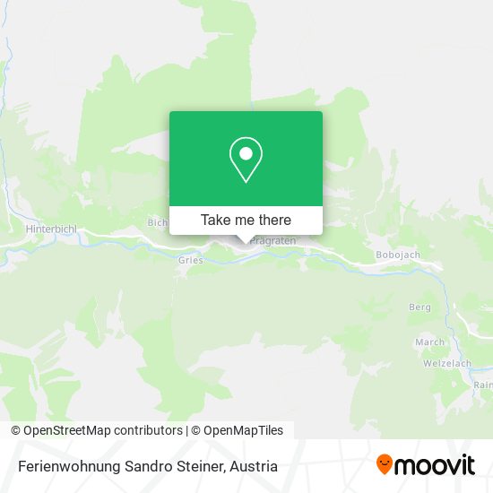 Ferienwohnung Sandro Steiner map