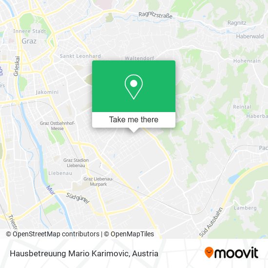 Hausbetreuung Mario Karimovic map