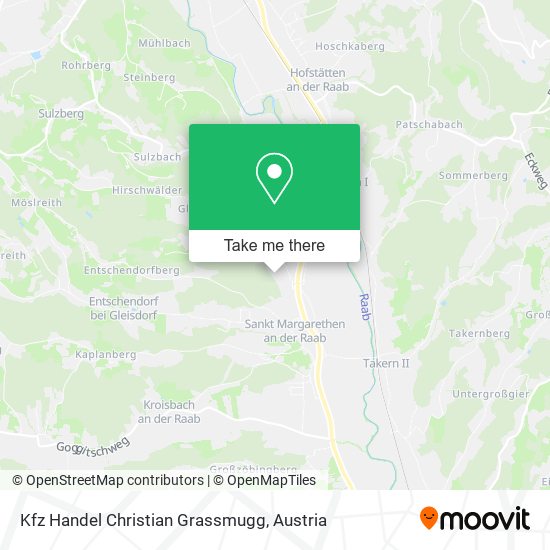 Kfz Handel Christian Grassmugg map