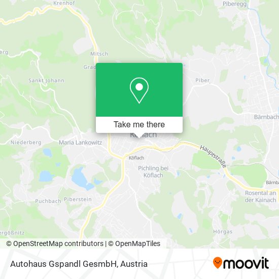 Autohaus Gspandl GesmbH map