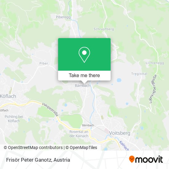 Frisör Peter Ganotz map