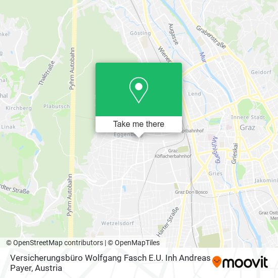 Versicherungsbüro Wolfgang Fasch E.U. Inh Andreas Payer map