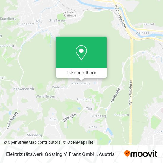 Elektrizitätswerk Gösting V. Franz GmbH map