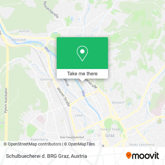 Schulbuecherei d. BRG Graz map