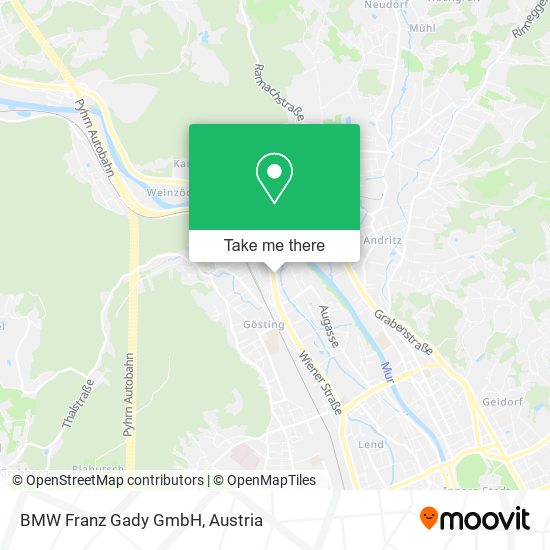 BMW Franz Gady GmbH map