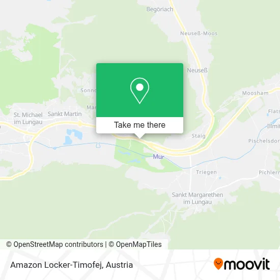 Amazon Locker-Timofej map