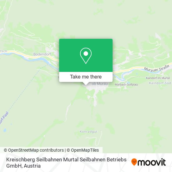Kreischberg Seilbahnen Murtal Seilbahnen Betriebs GmbH map